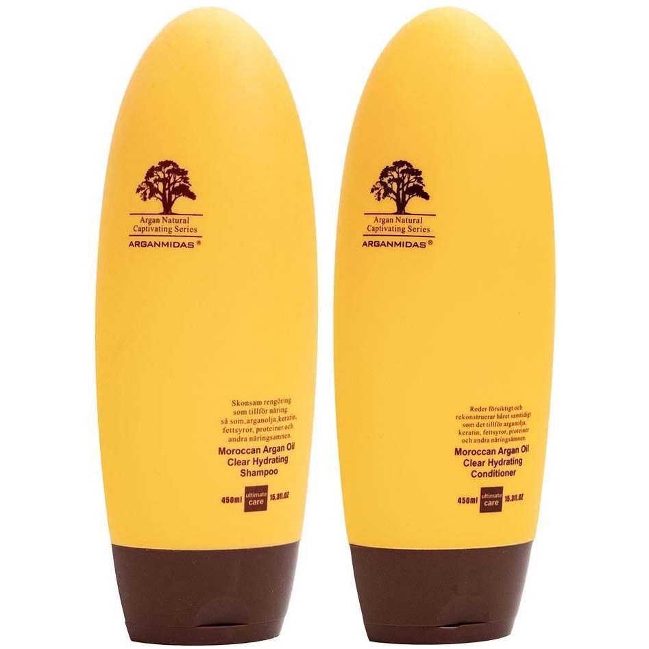 Arganmidas Clear Hydrating Bundle Shampoo 450 ml & Conditioner 45