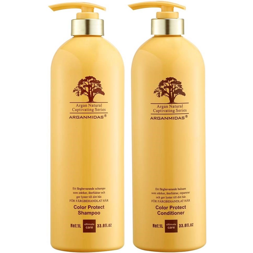 Arganmidas Color Protect Bundle Shampoo 1000 ml & Conditioner 100