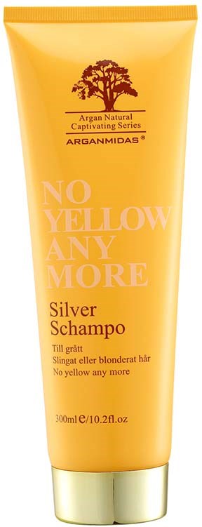 Arganmidas No Yellow Silver schampo 300 ml