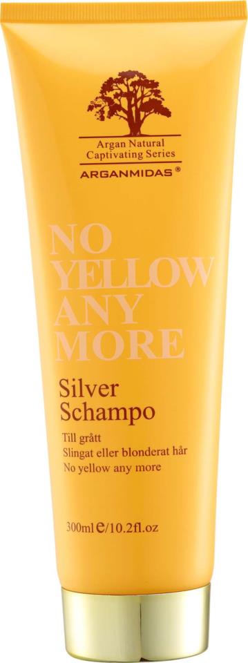 Arganmidas No Yellow Silver schampo 300 ml