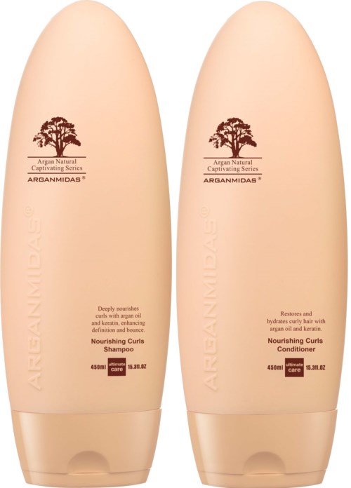 Arganmidas Nourishing Curls Bundle Shampoo 450 ml & Conditioner 450 ml