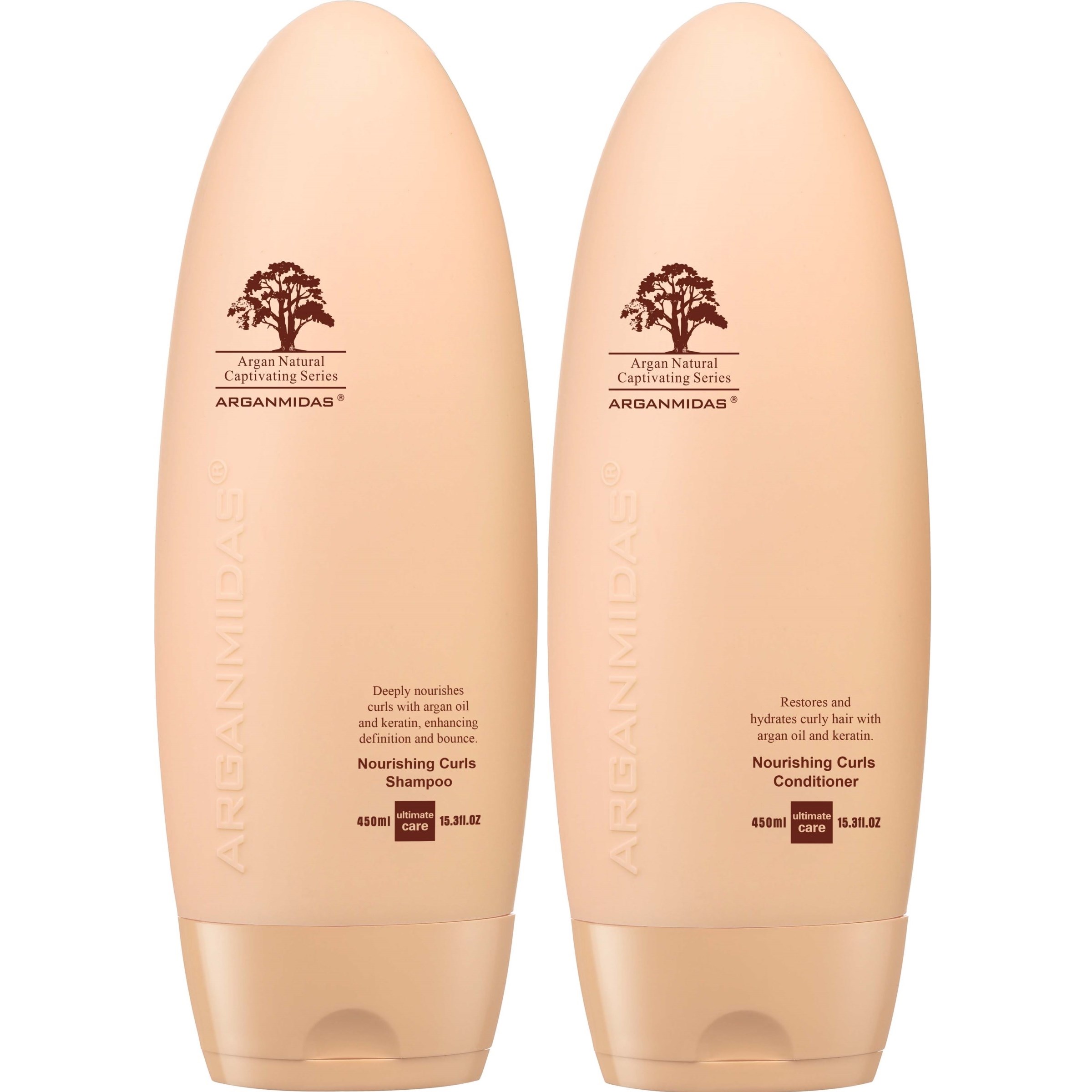 Arganmidas Nourishing Curls Bundle Shampoo 450 ml & Conditioner 4