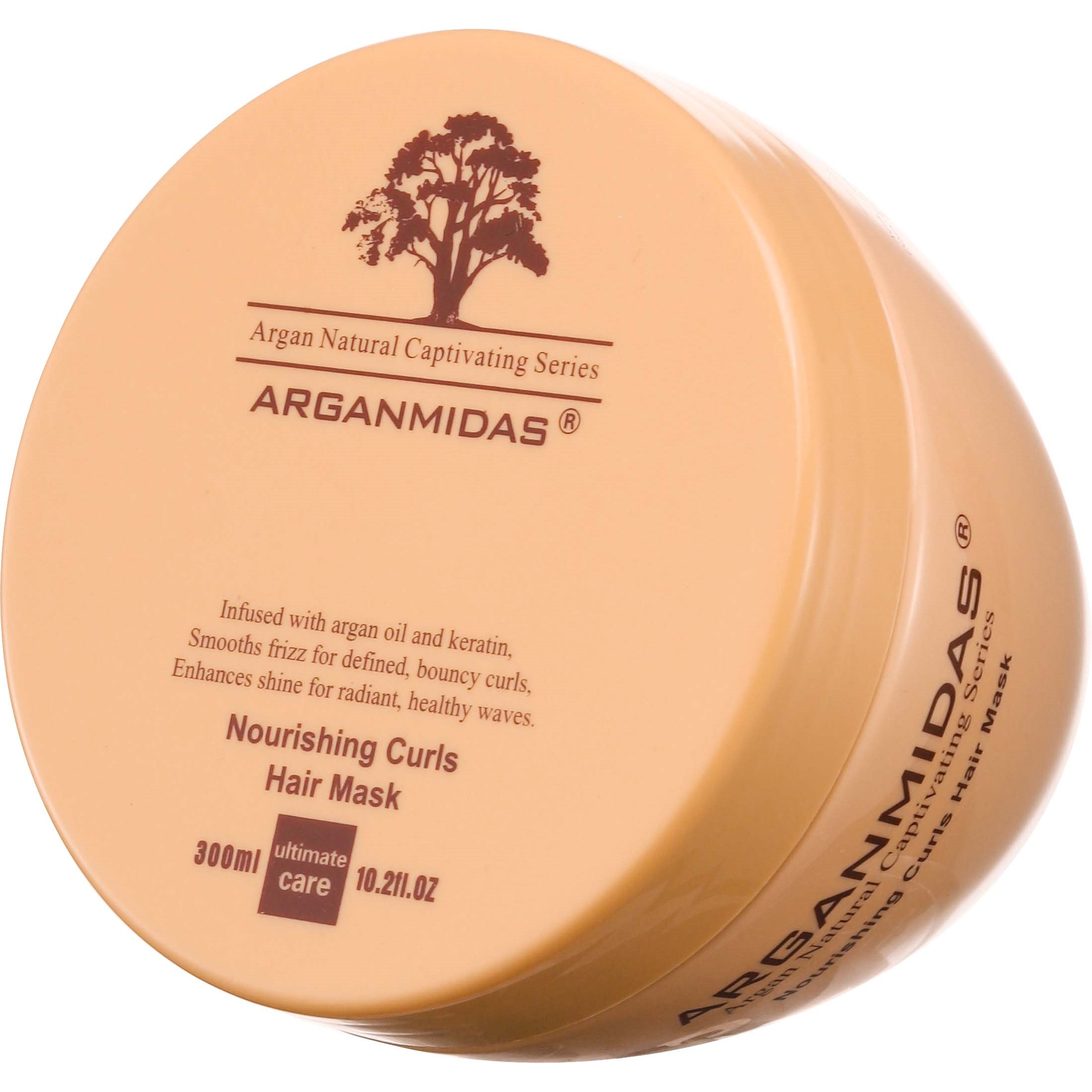 Arganmidas Nourishing Curls Hair Mask 300 ml (obrázok 4)