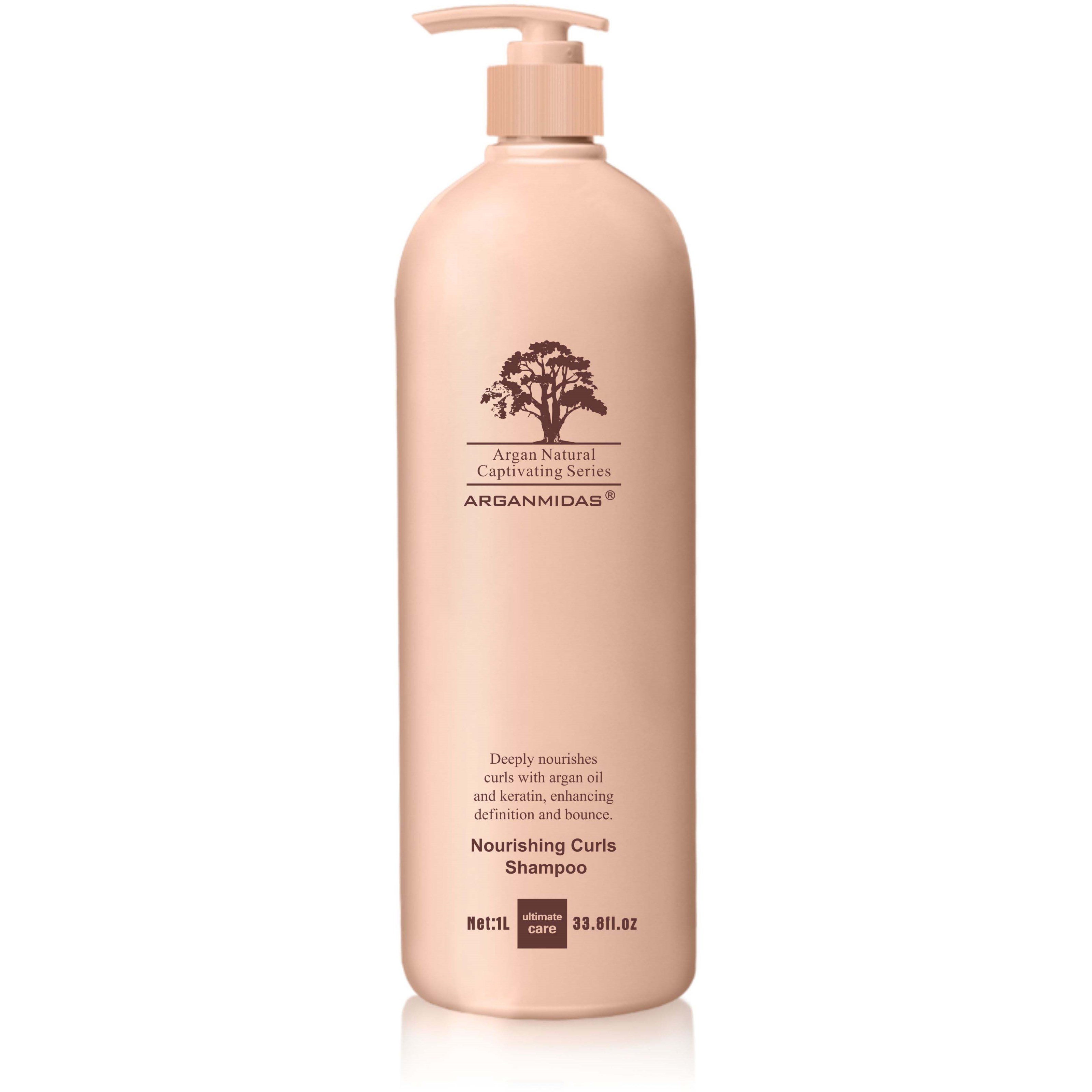 Arganmidas Nourishing Curls Shampoo 1000 ml billede
