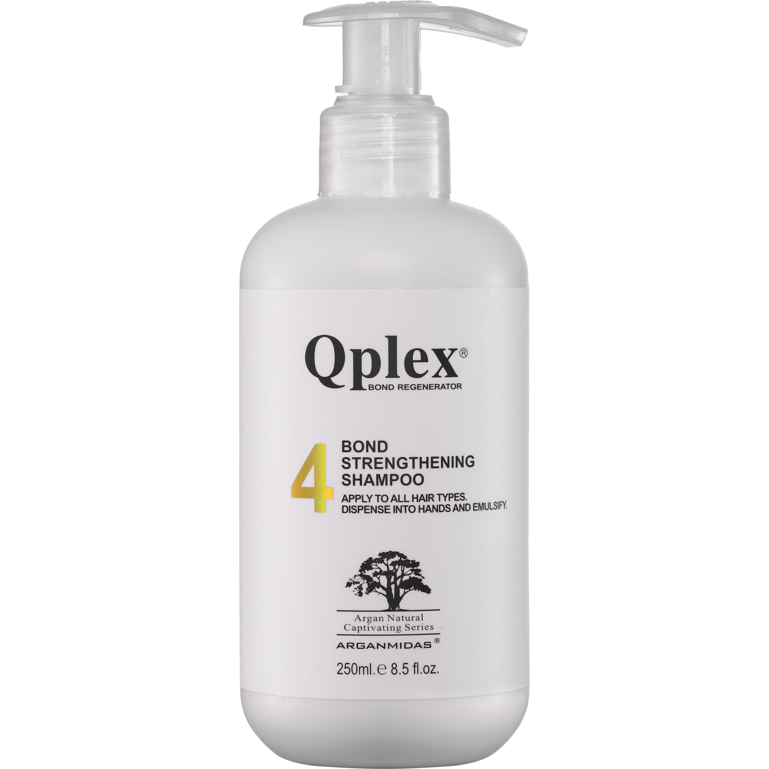 Produktfoto för Arganmidas Qplex No.4 Bond Strengthening Shampoo 250 ml