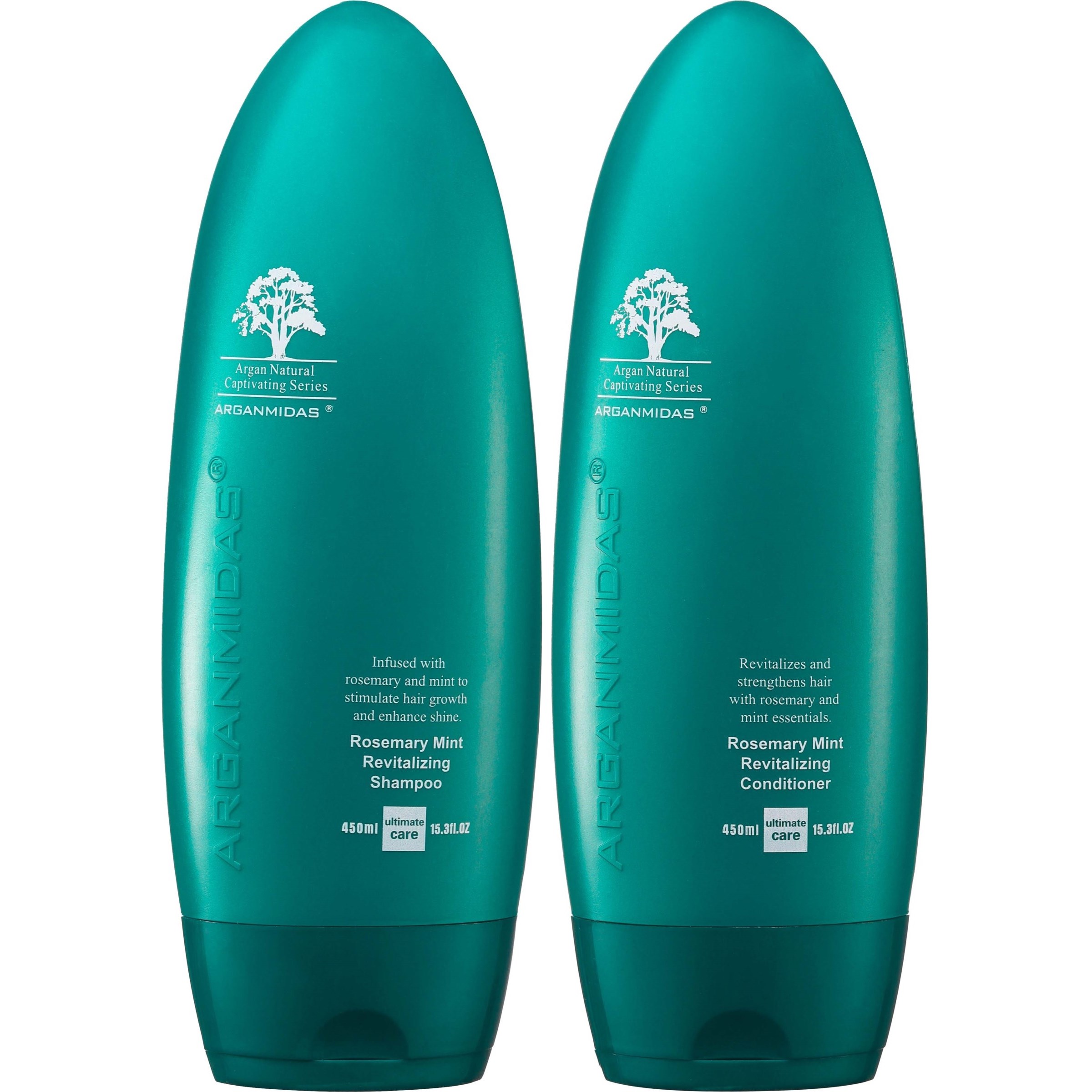 Arganmidas Rosemary Mint Revitalizing Bundle Shampoo 450 ml & Con