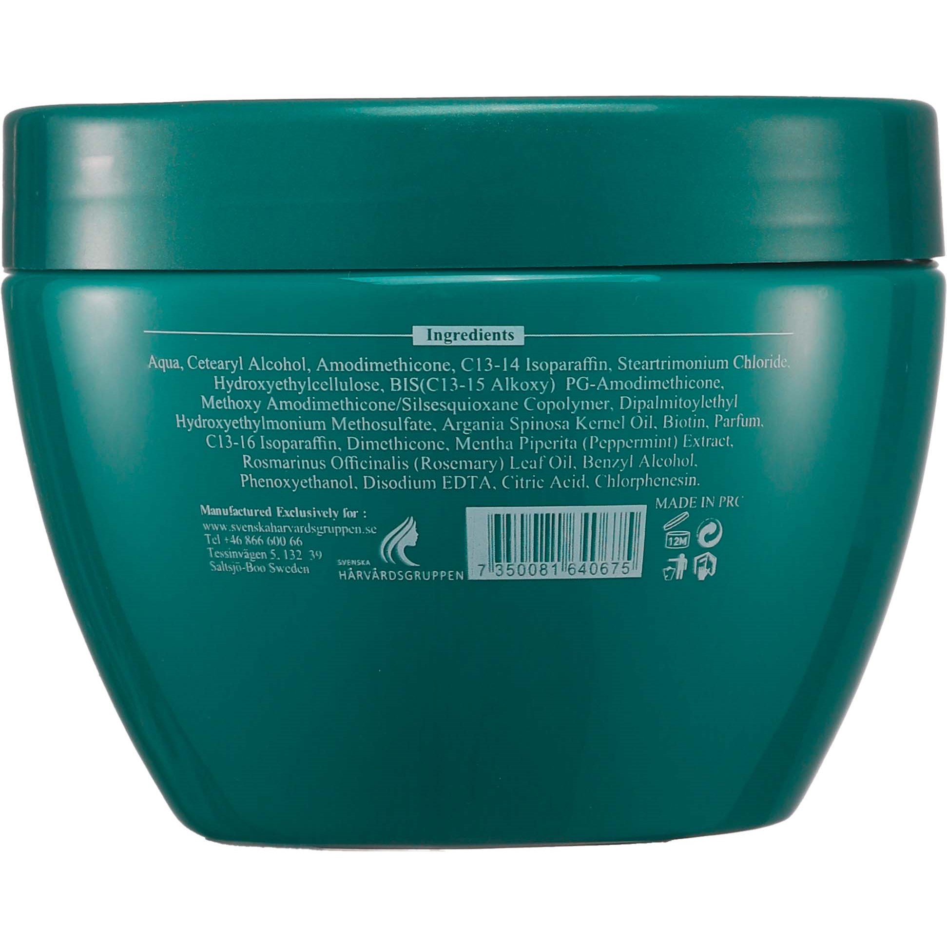 Arganmidas Rosemary Mint Revitalizing Hair Mask 300 ml (obrázok 2)
