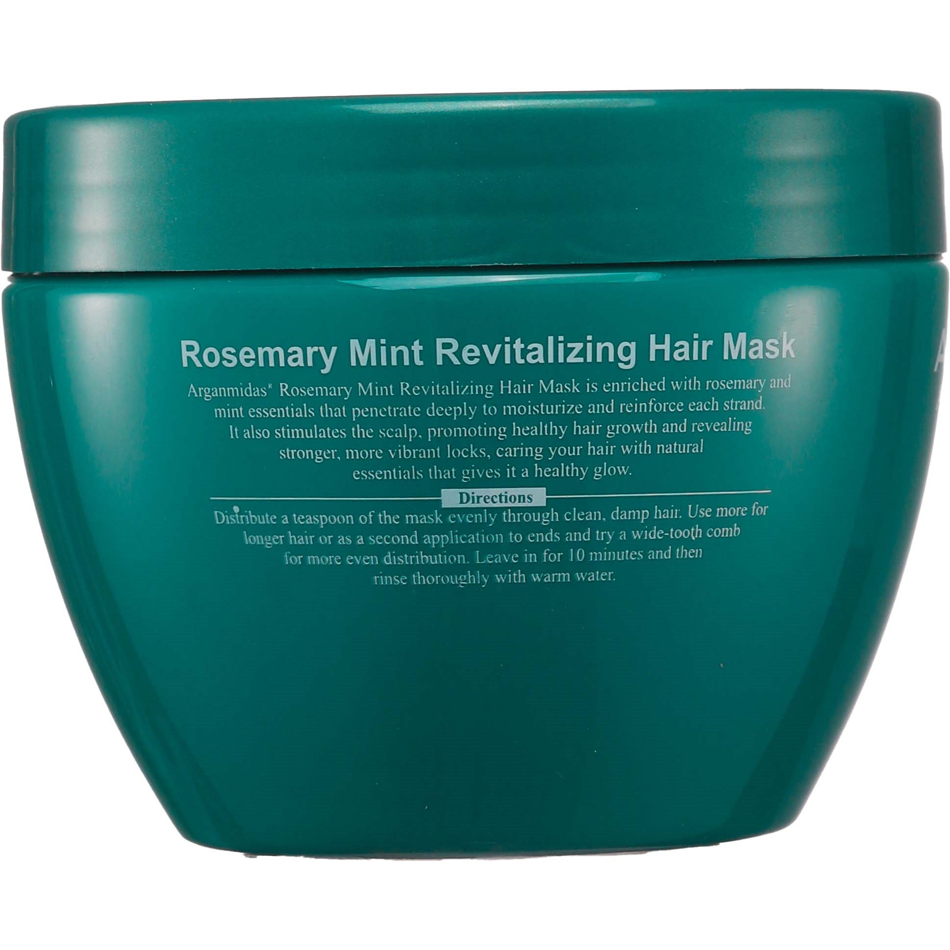 Arganmidas Rosemary Mint Revitalizing Hair Mask 300 ml (obrázok 4)