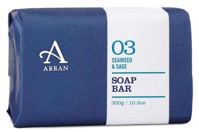 Arran Sense of Scotland Apothecary - Seaweed & Sage Soap 300