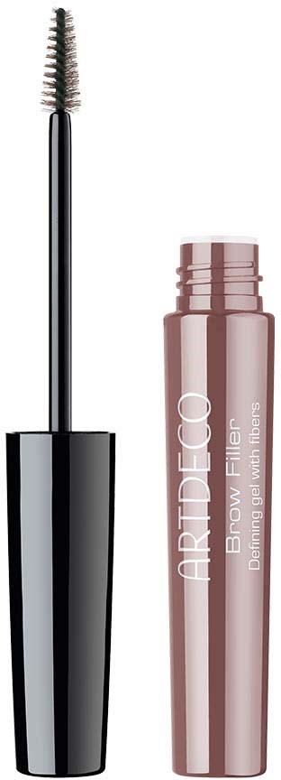 Lip gloss tube with a brush applicator, labeled Artdeco Beauty Fixer, in a light pink color.