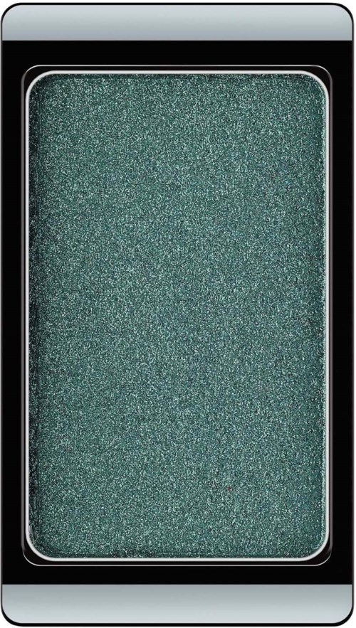 A mobile phone with a glittery green screen or case.