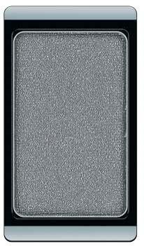 A speaker with a black frame and a silver grille, looks like a modern electronic device.