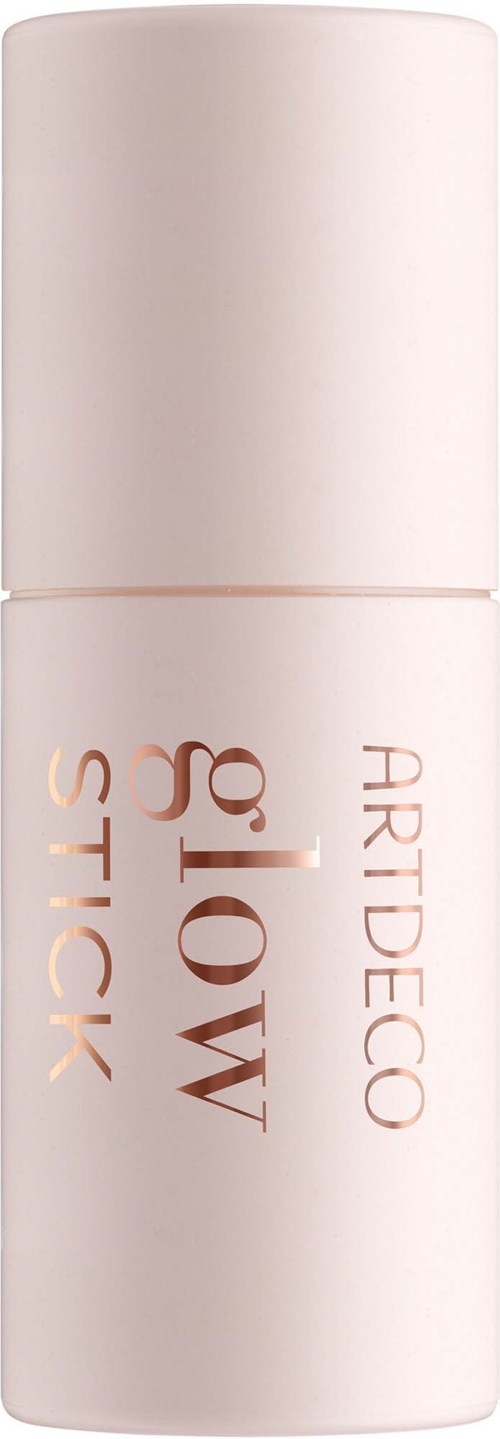 ARTDECO Moist Stick by Lyko, a white cylindrical skincare product container with rose gold text.