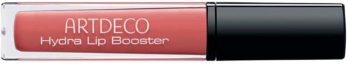 En tub med ARTDECO Hydra Lip Booster, som är ett läppglans eller läppbalsam i rosa nyans.