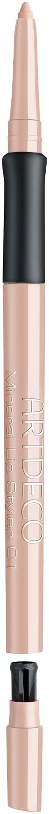 A pen with a pink body, black grip area, and a light pink cap at the bottom.