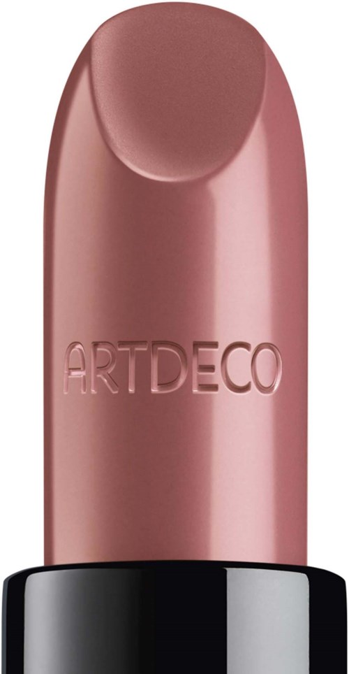 Hellrosa Lippenstift mit ARTDECO-Prägung an der Seite.