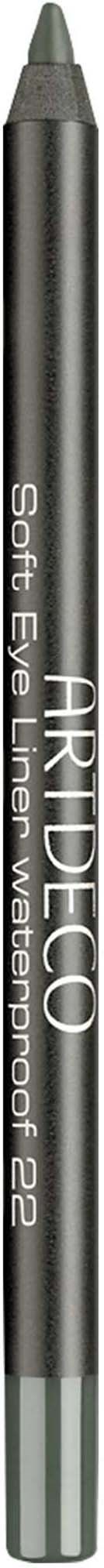 En svart makeuppenna märkt ARTDECO Soft Eye Liner Waterproof 22 med ett grått lock.
