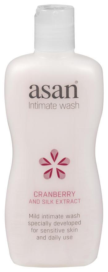 ASAN Intimate Wash Tranebær 220ml