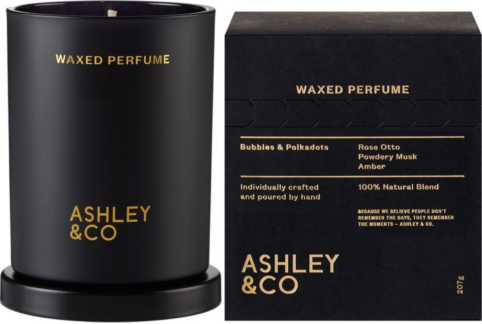 Ashley & Co Waxed Perfume Bubbles & Polkadots 207 g