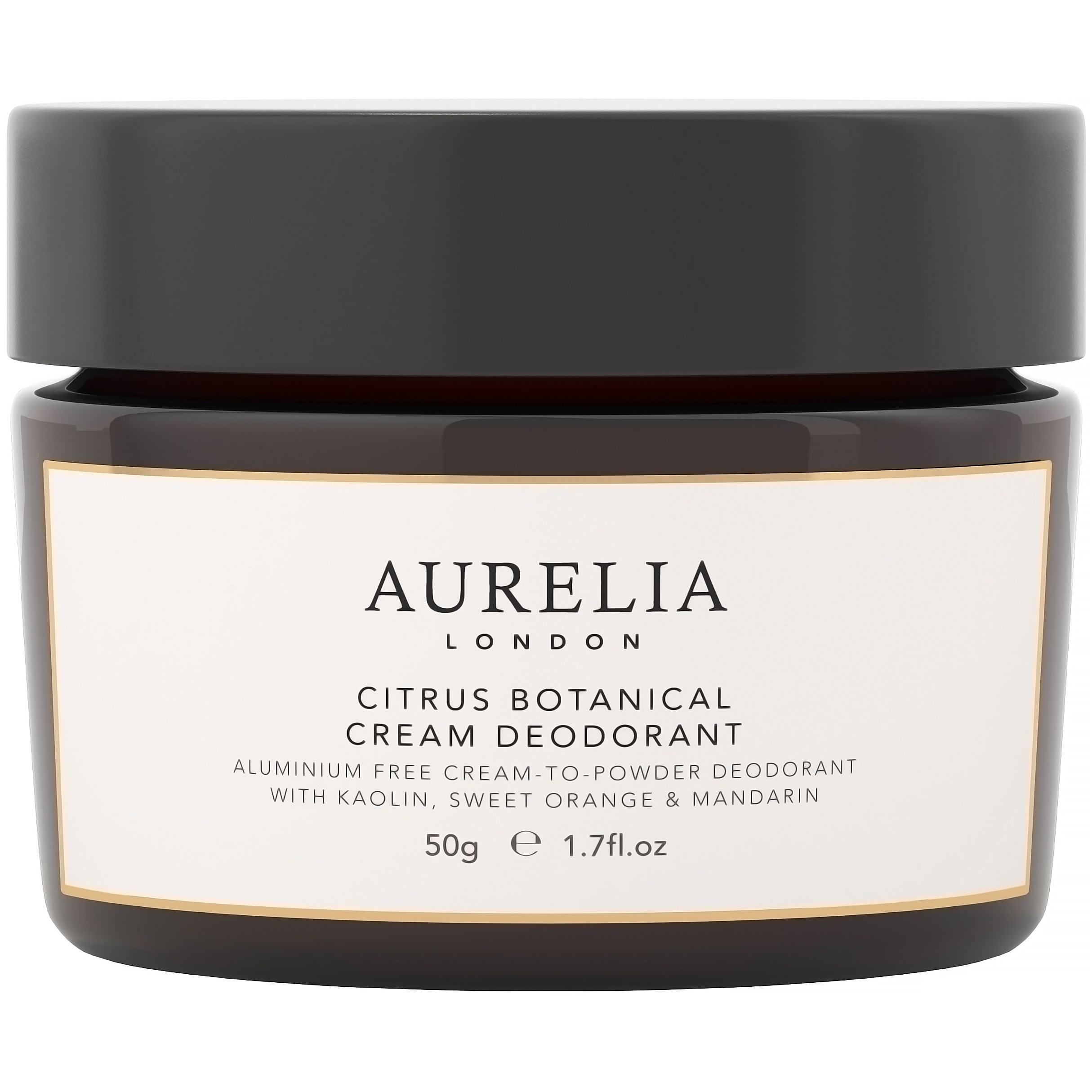 Läs mer om Aurelia London Citrus Botanical Cream Deodorant 50 g