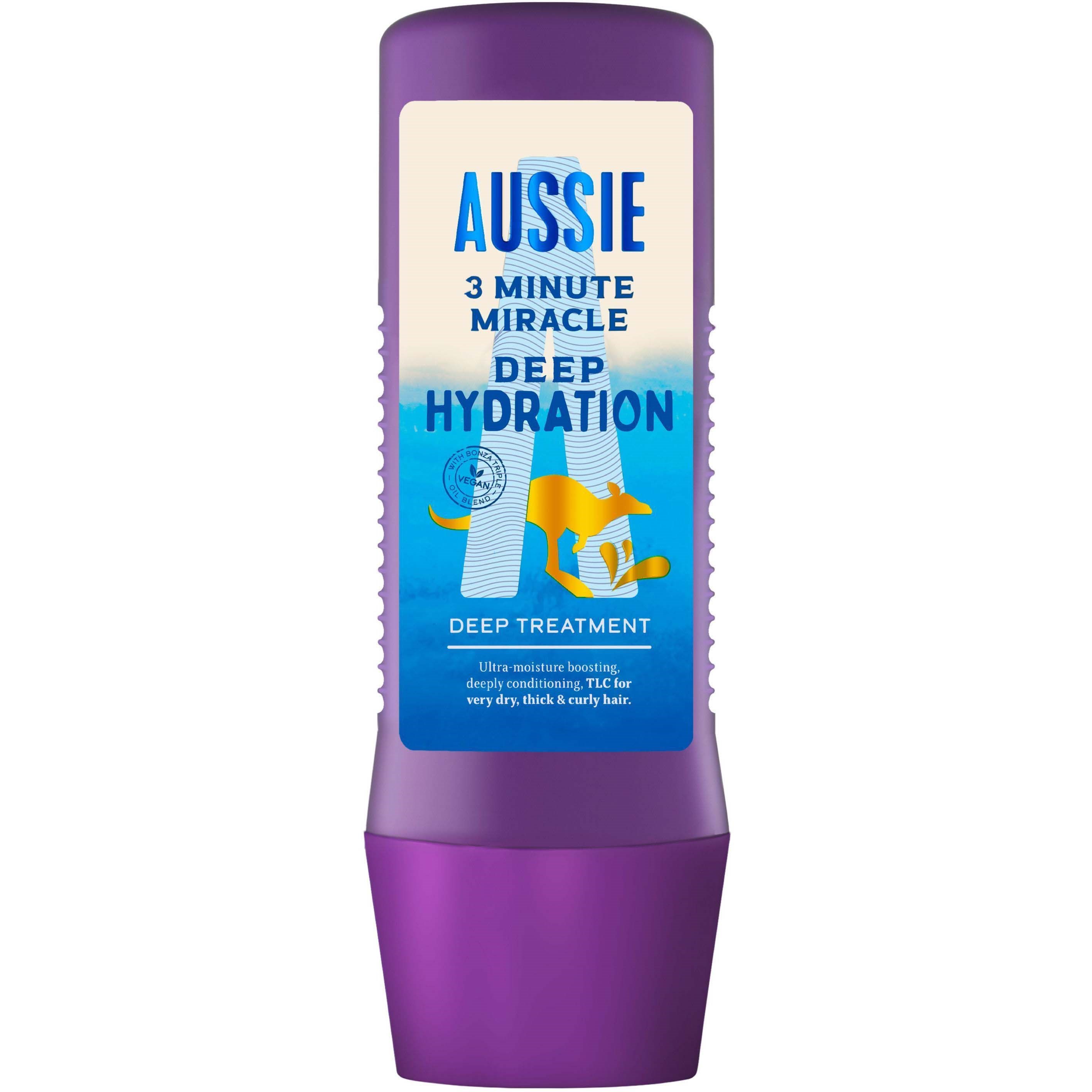 Läs mer om Aussie 3 Minute Miracle Deep Hydration Vegan Hair Mask 225 ml