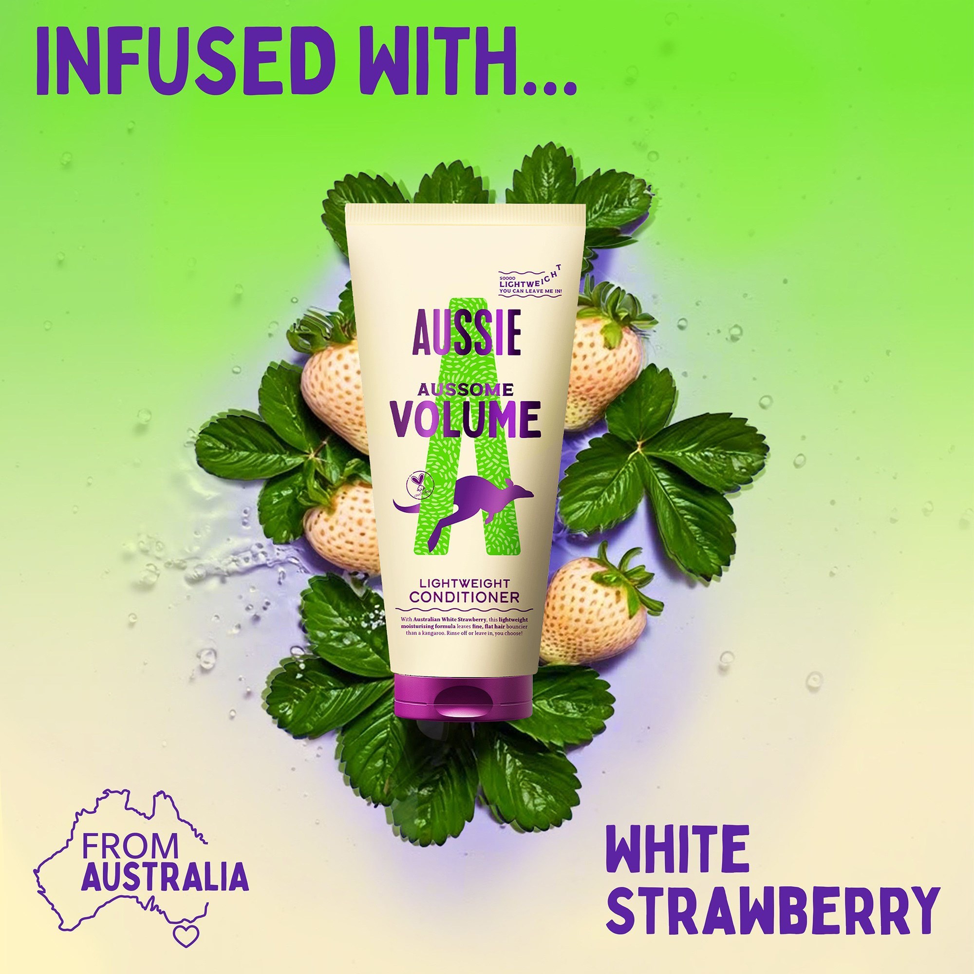 Aussie Aussome Volume Lightweight Conditioner 400 ml (obrázok 4)