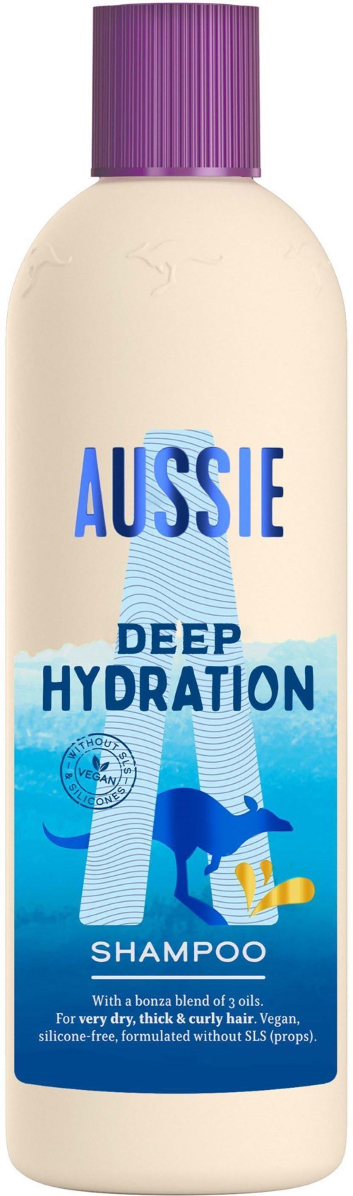 Aussie Deep Hydration Vegan Shampoo 300 ml lyko