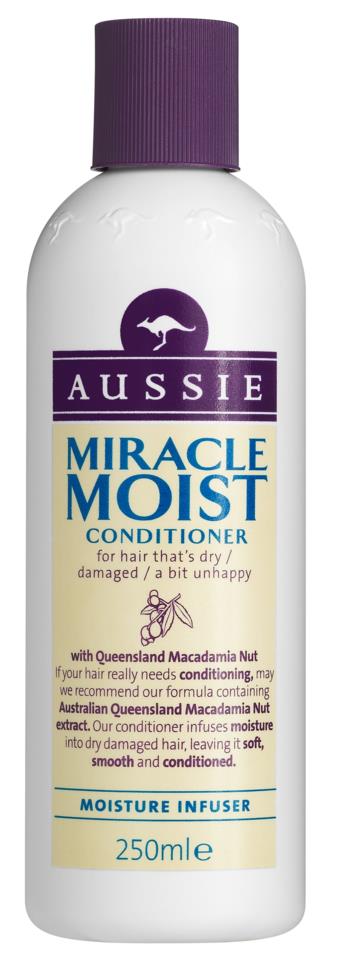Aussie Miracle Moist Conditioner 250ml