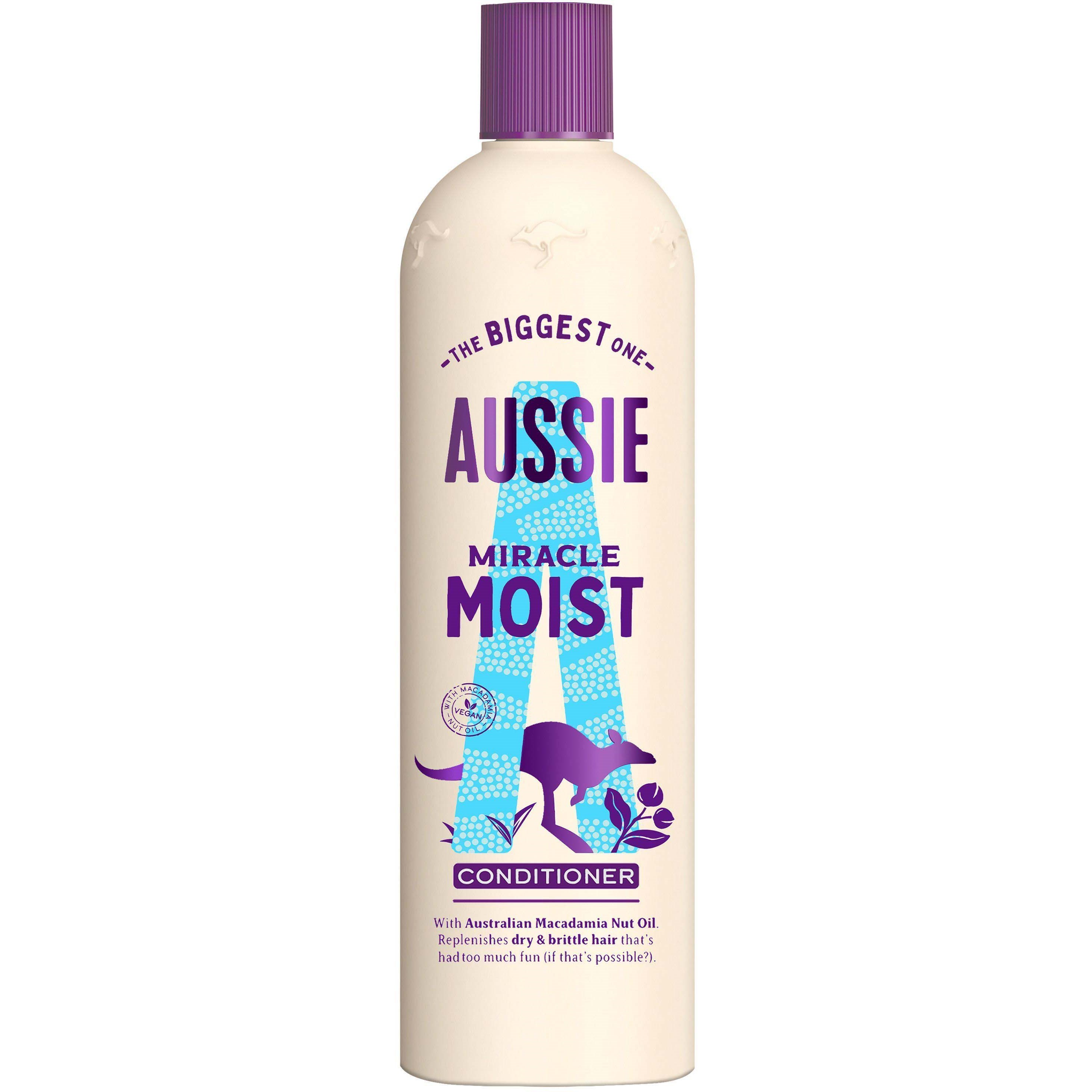 Läs mer om Aussie Miracle Moist Conditioner 470 ml