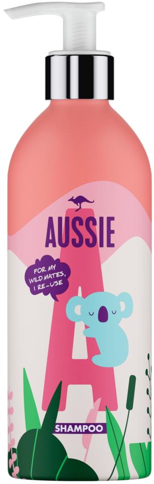 Aussie Miracle Moist Moisturising Shampoo Refillable Bottle 430ml