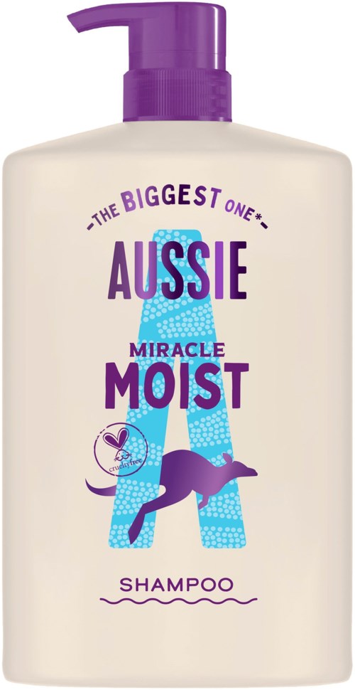 Aussie Miracle Moist Shampoo 1000 ml