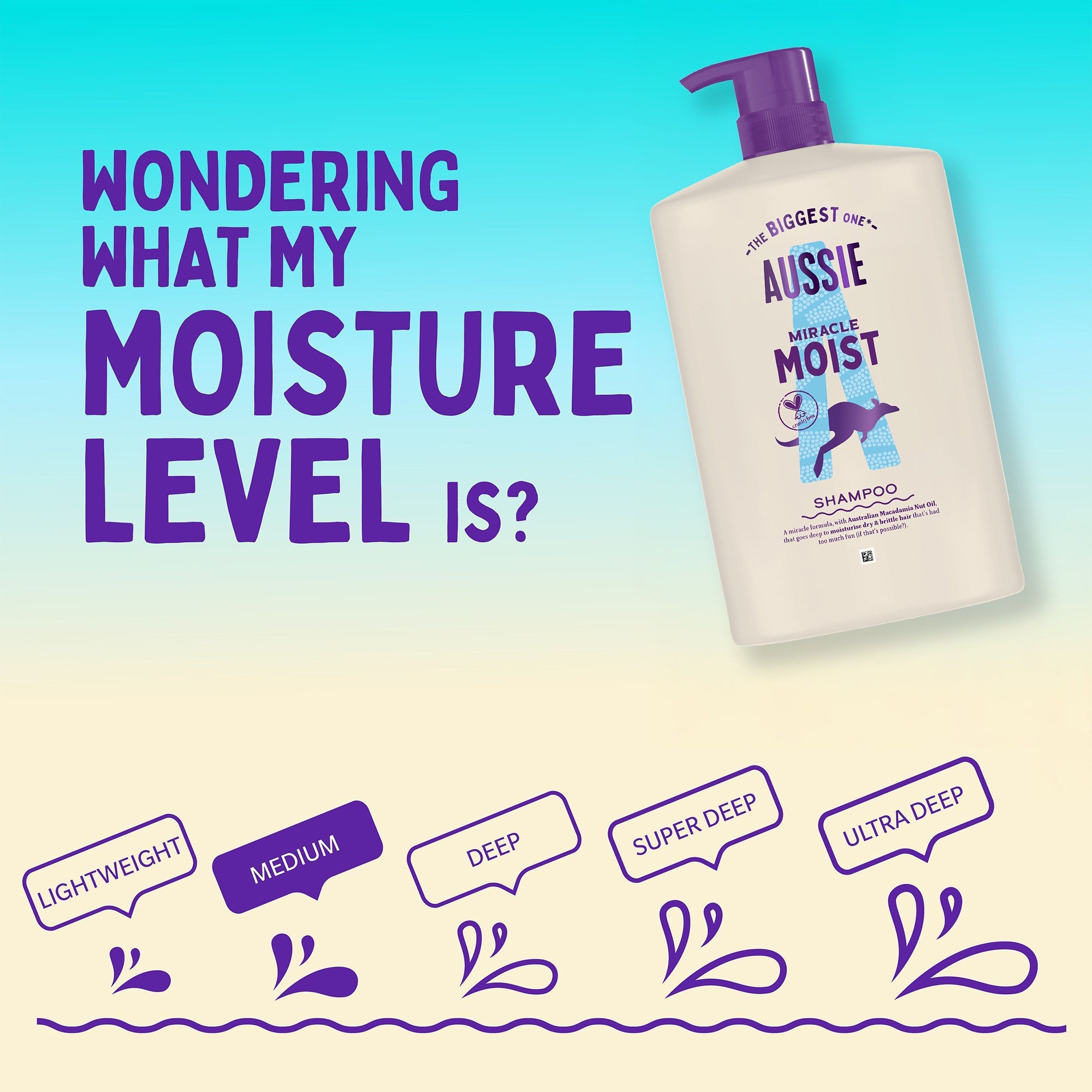 Aussie Miracle Moist Shampoo 1000 ml (obrázok 6)