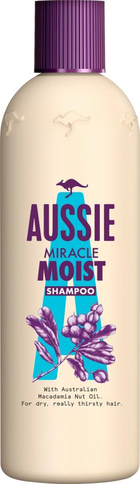 Aussie Miracle Moist Shampoo 300ml