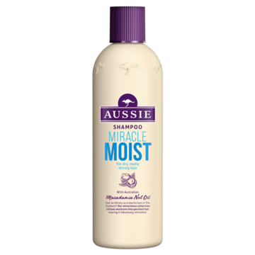 Alternativ bild 1 för Aussie Miracle Moist Shampoo 300 ml