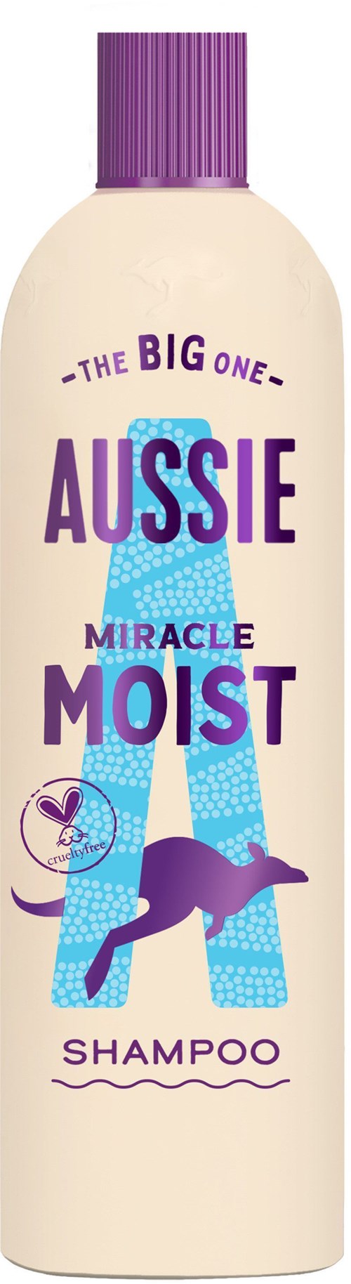 Aussie Miracle Moist Shampoo 400 ml