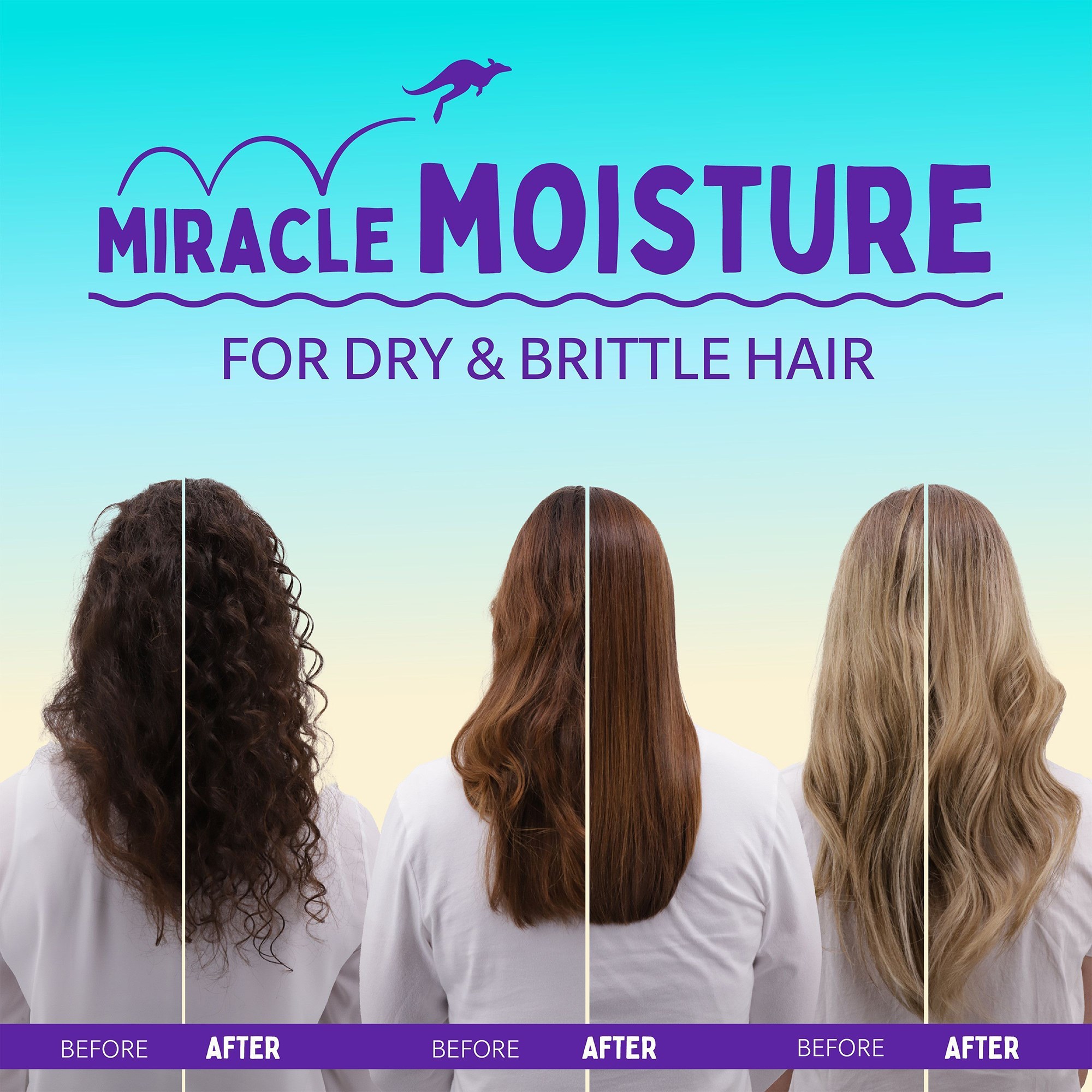 Aussie Miracle Moist Shampoo 400 ml (obrázok 3)