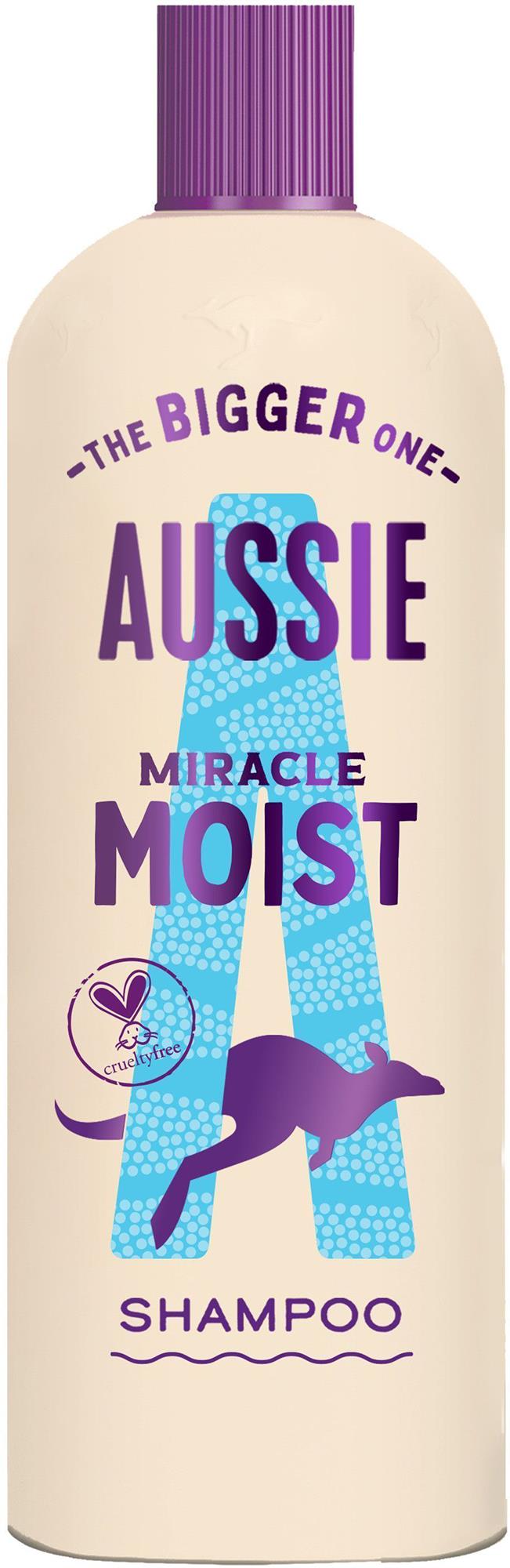 Aussie Miracle Moist Shampoo 600 ml