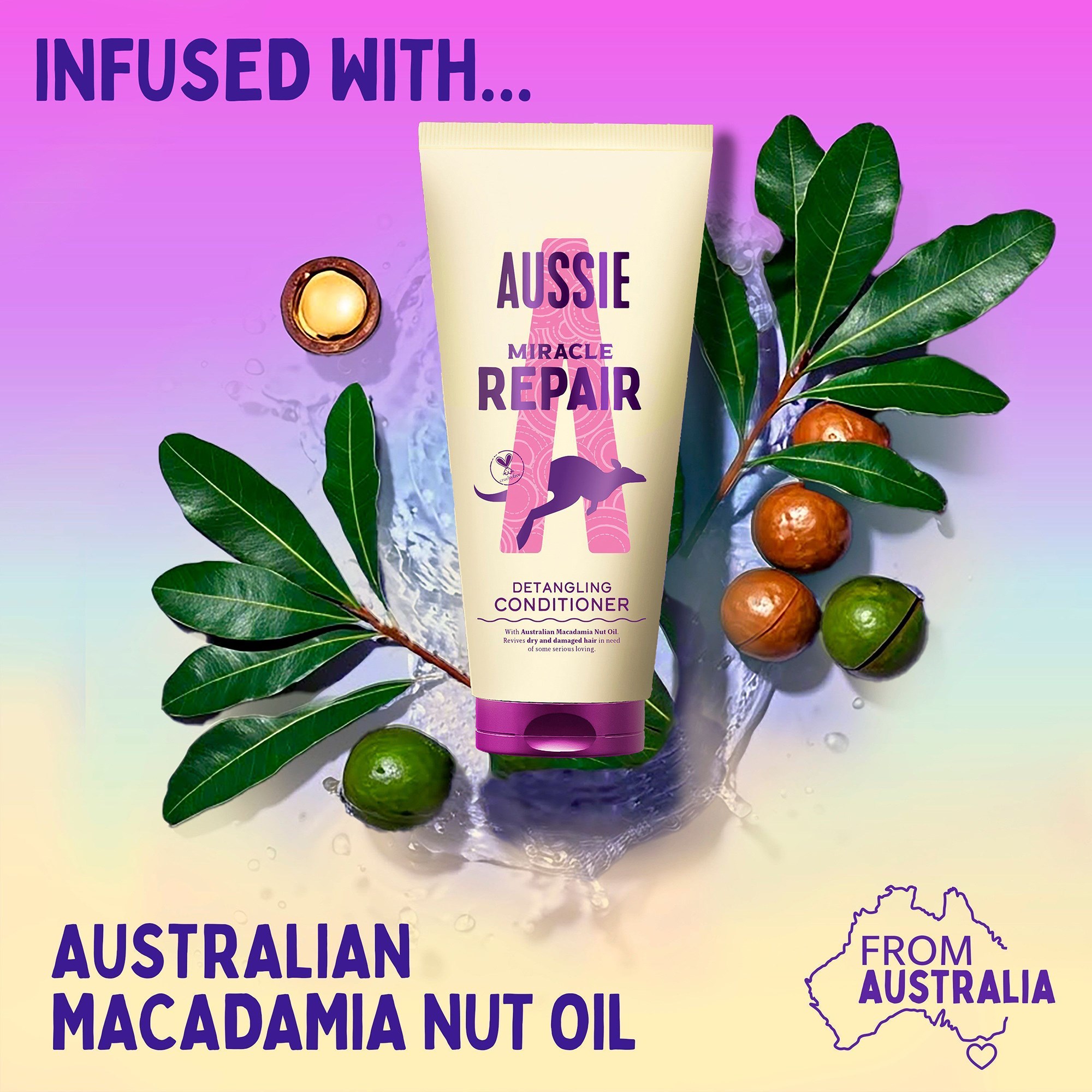 Aussie Miracle Repair Detangling Conditioner 200 ml (obrázok 4)