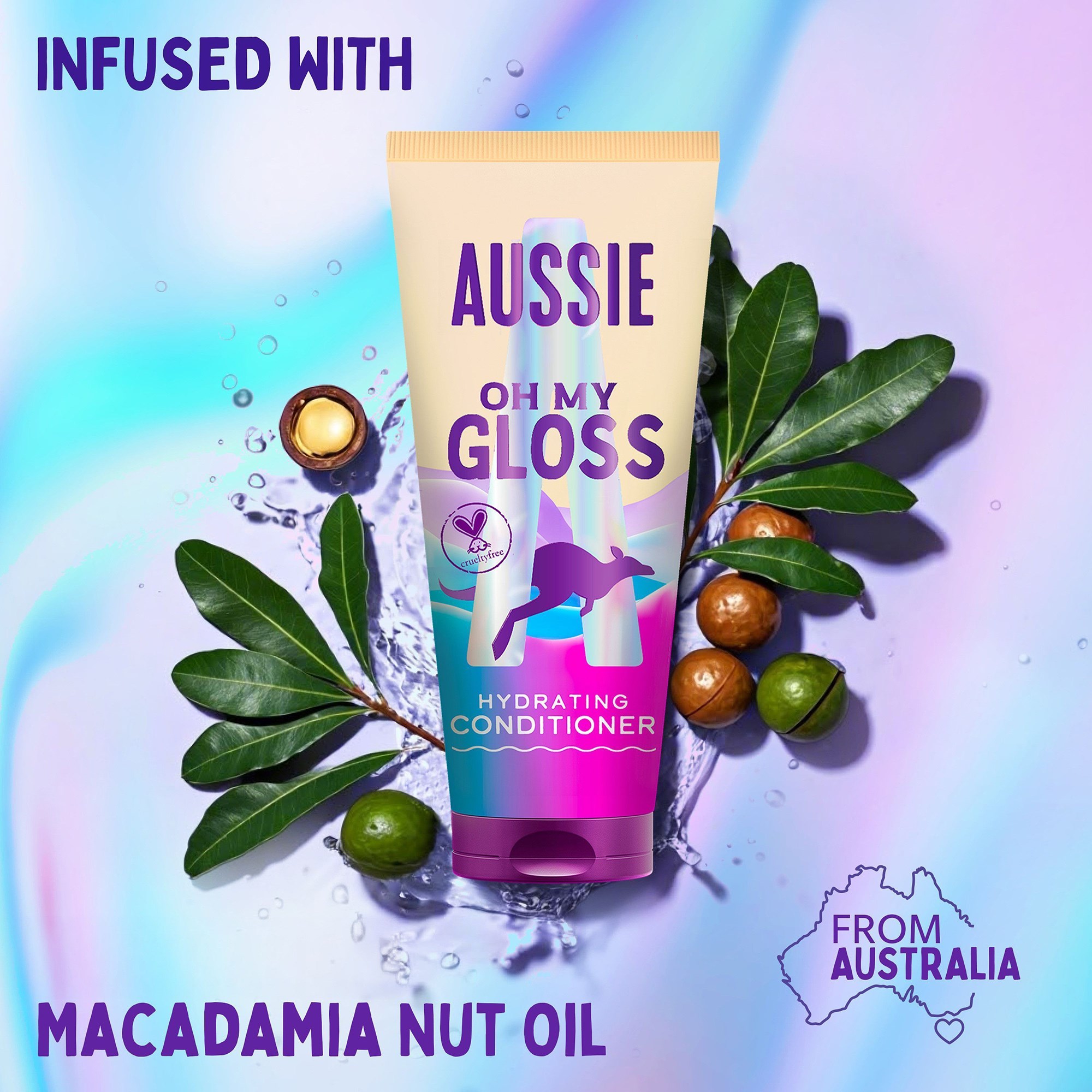 Aussie Oh My Gloss Hydrating Conditioner 200 ml (obrázok 3)