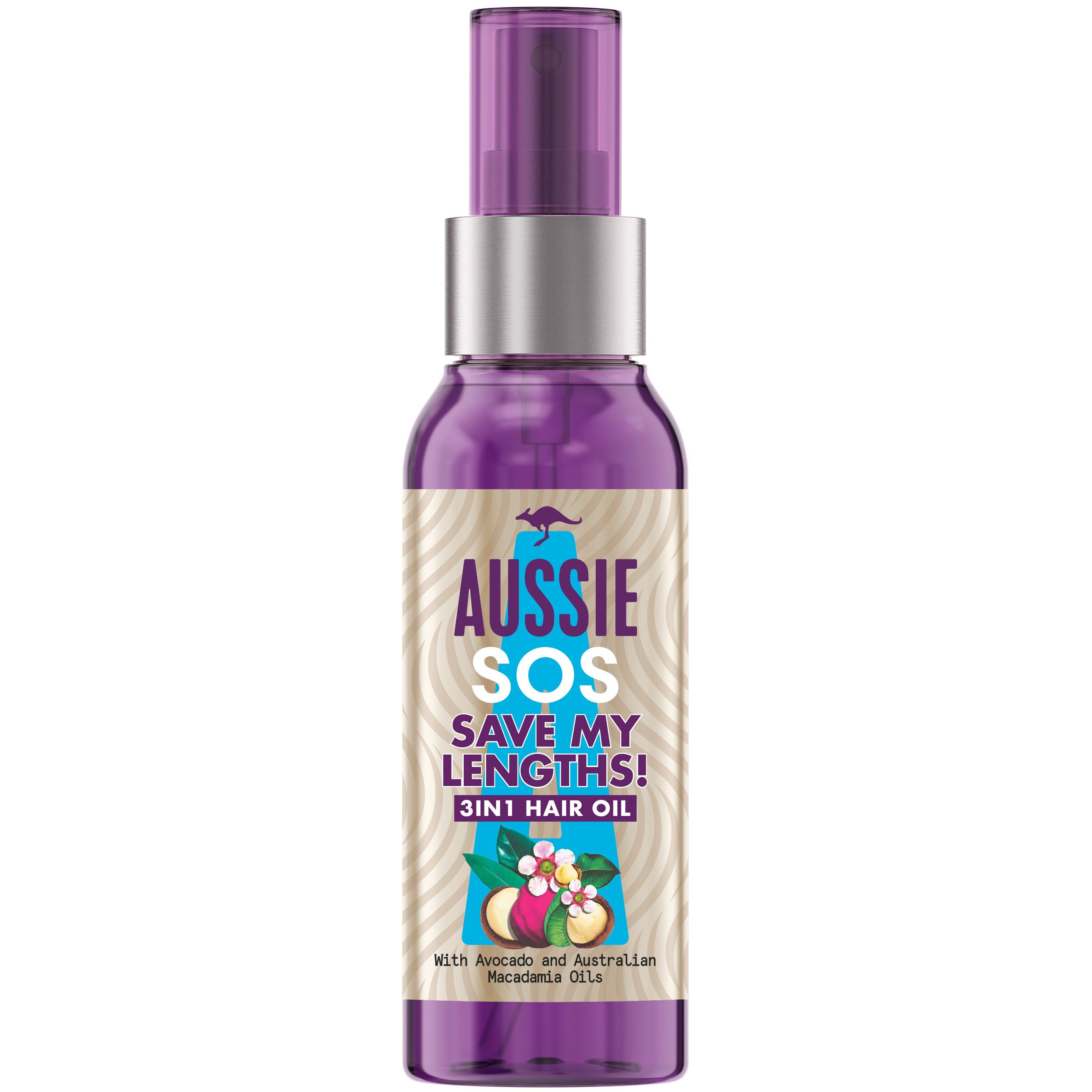 Läs mer om Aussie SOS Save My Lengths! 3 I 1 Hair Oil 100 ml