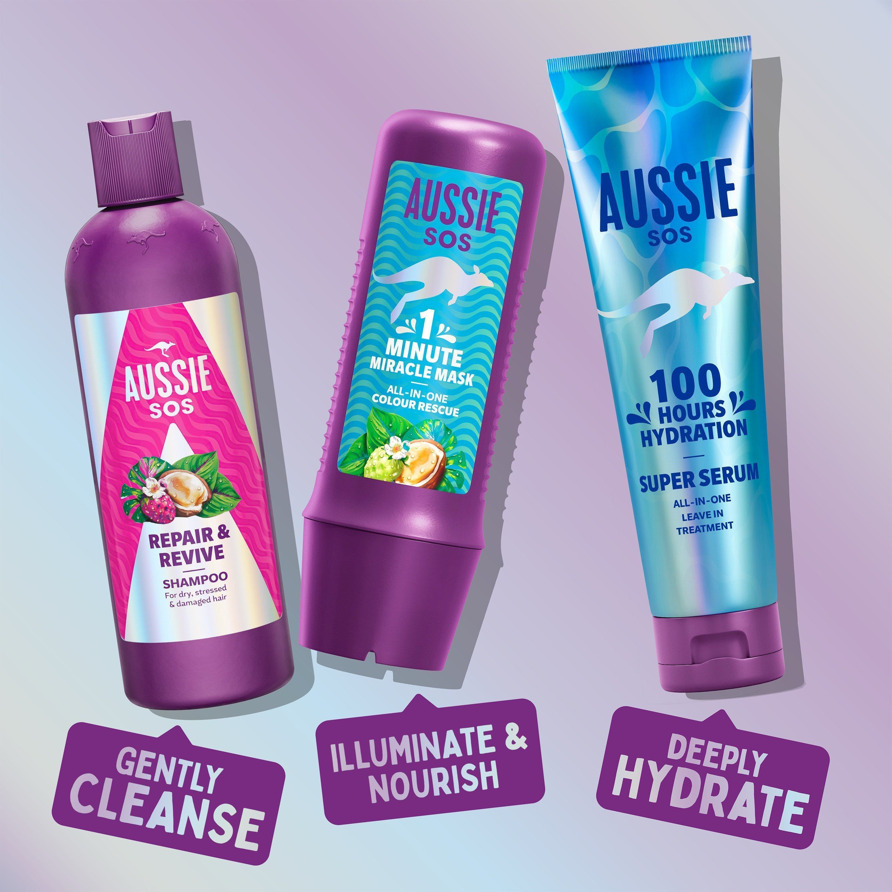 Aussie SOS 1 Minute Miracle All In One Colour Rescue Mask 250 ml (obrázok 8)