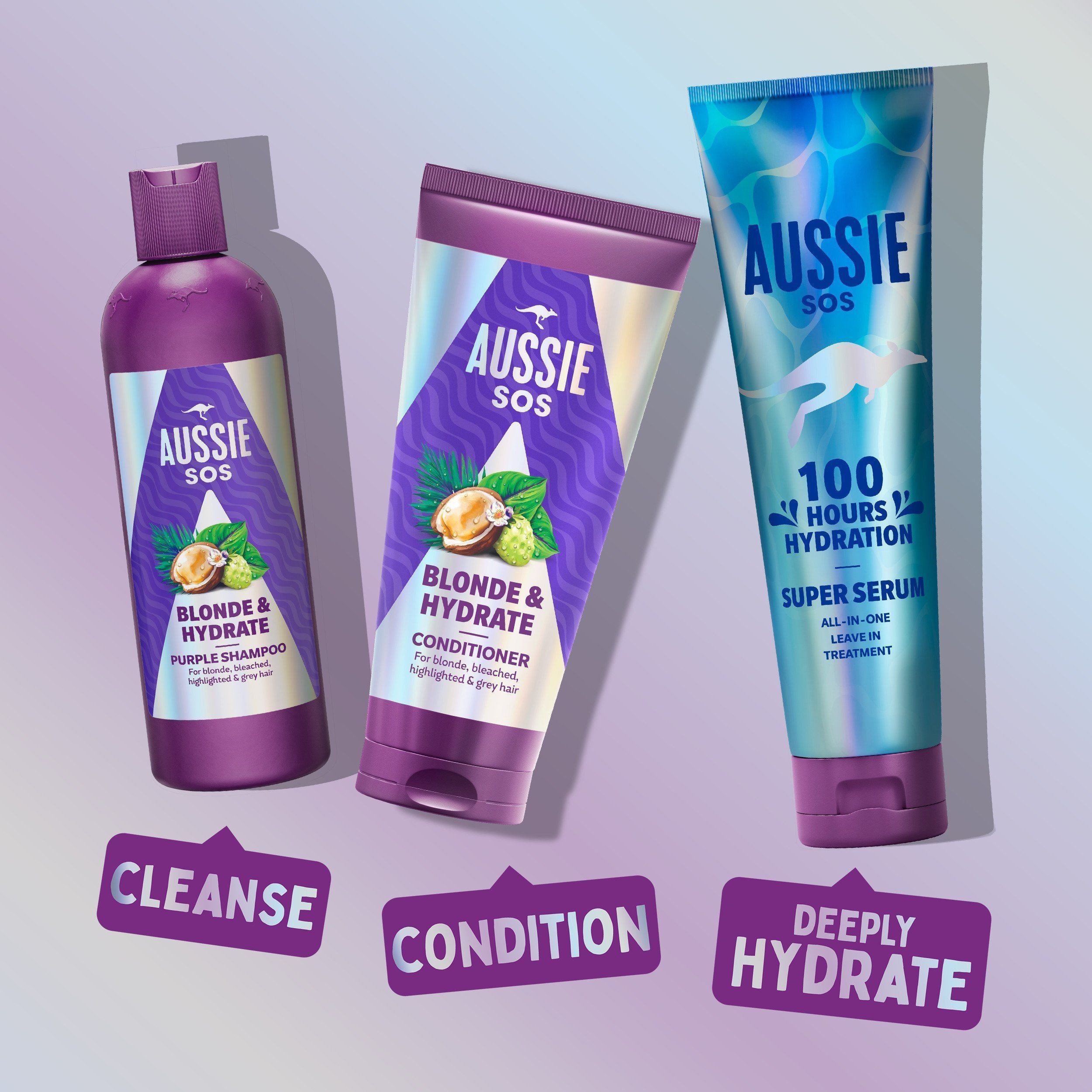 Aussie SOS Blonde & Hydrate Conditioner 200 ml (obrázok 8)