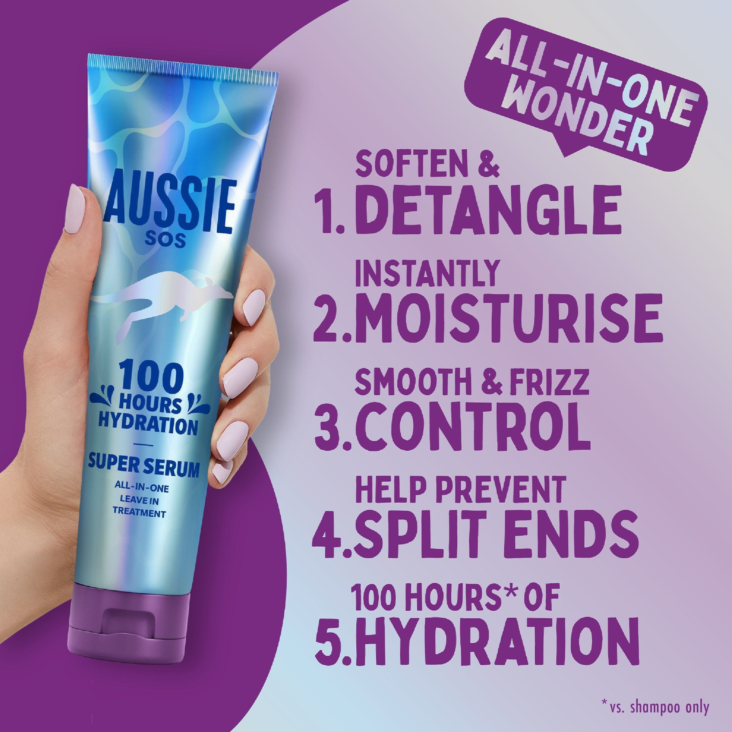 Aussie SOS Super Serum All In One LeaveIn Treatment 160 ml (obrázok 9)