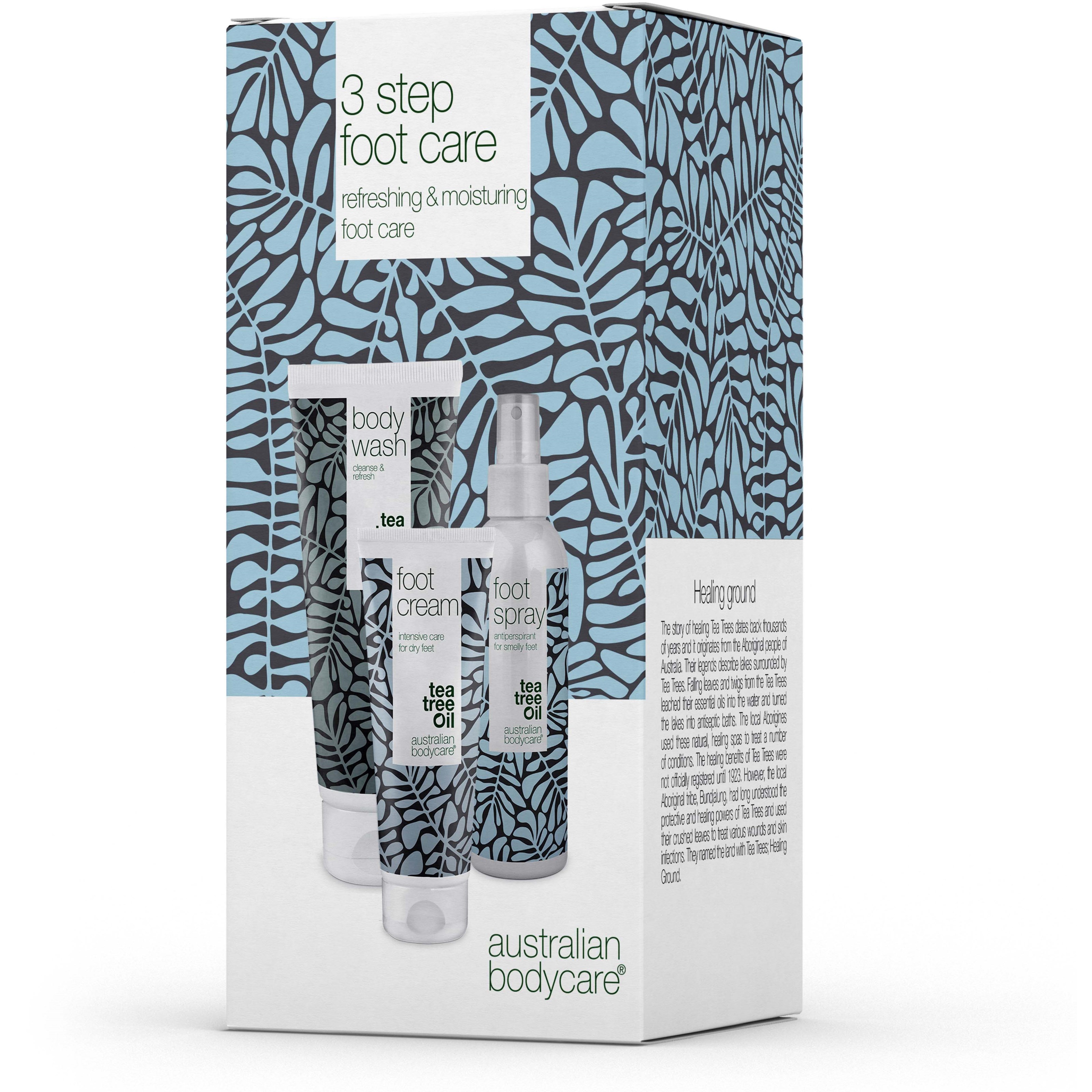 Australian Bodycare 3 steps Foot care for smelly feet billede