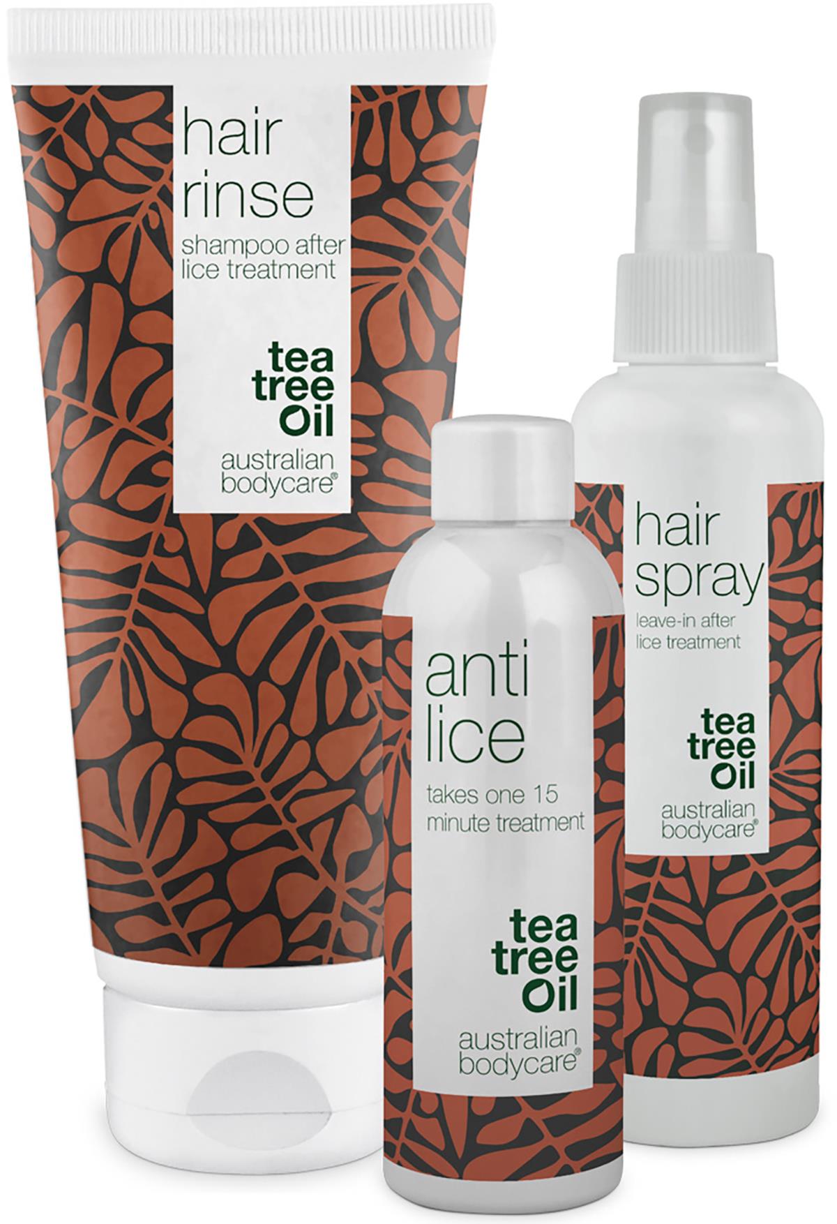 Australian Bodycare Head Lice kit - 3 piece lice treatment kit
