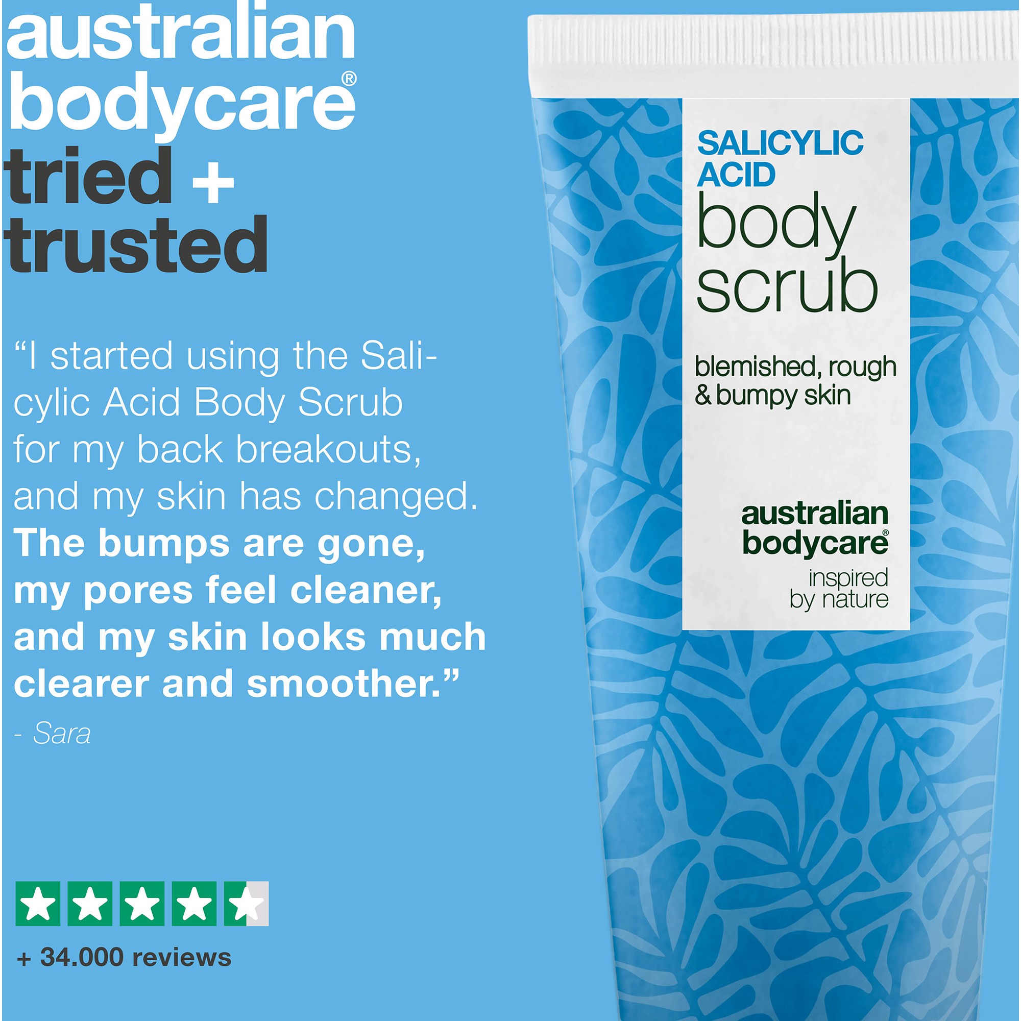 Australian Bodycare Salicylic Acid Body Scrub 200 ml (obrázok 5)