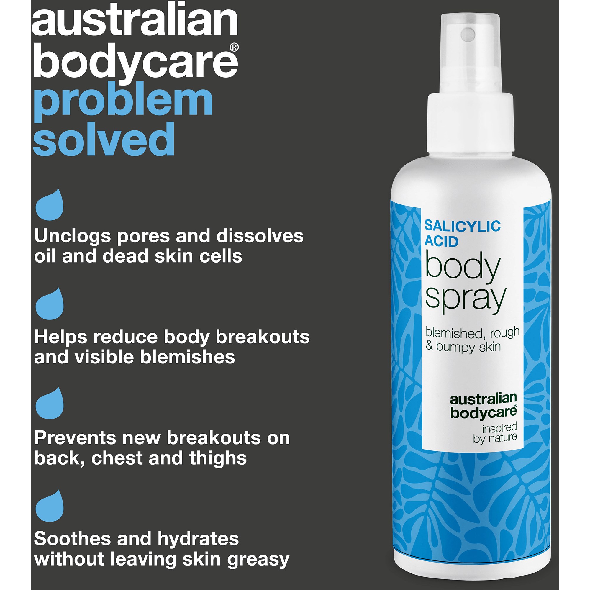 Australian Bodycare Salicylic Acid Body Spray 250 ml (obrázok 3)