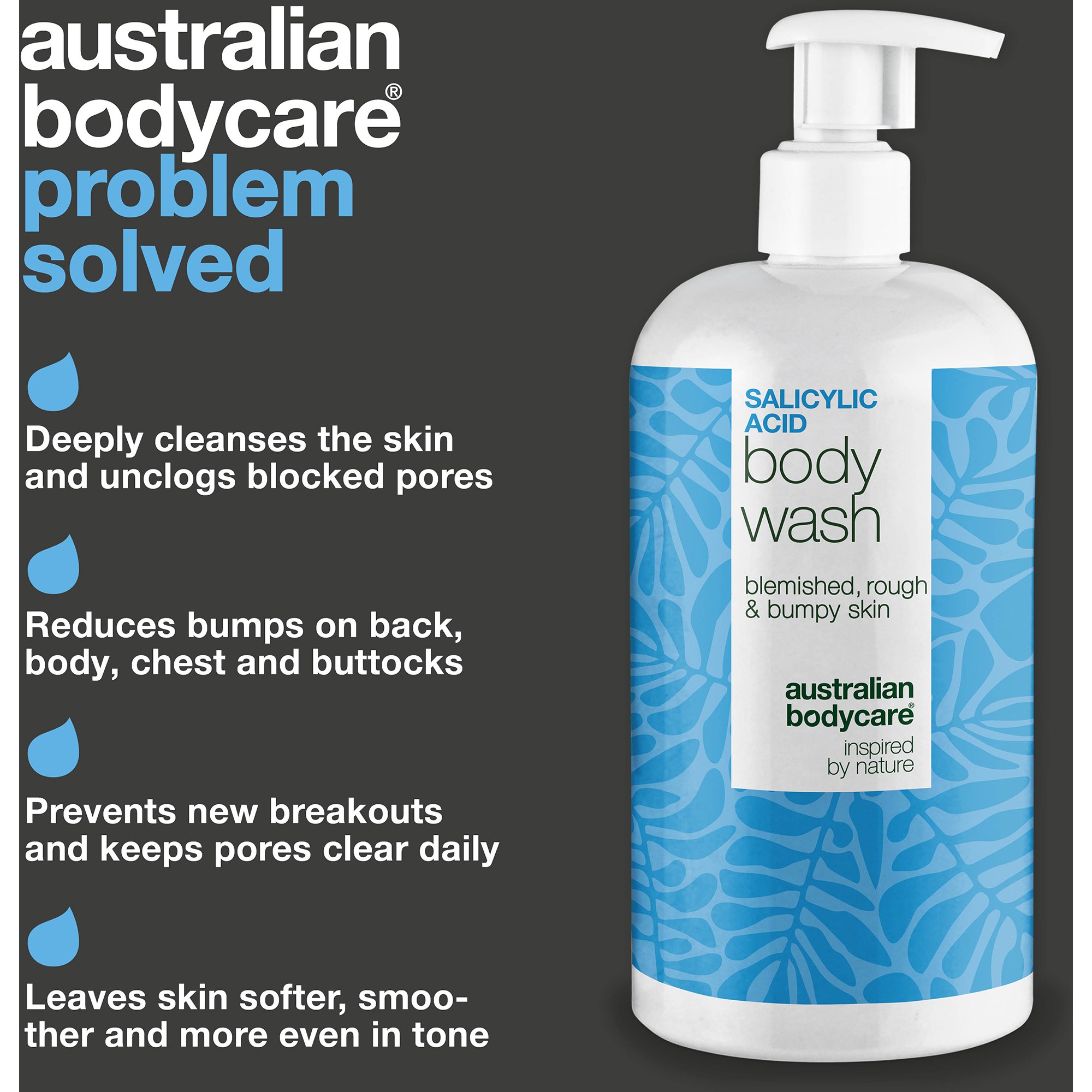 Australian Bodycare Salicylic Acid Body Wash 500 ml (obrázok 3)