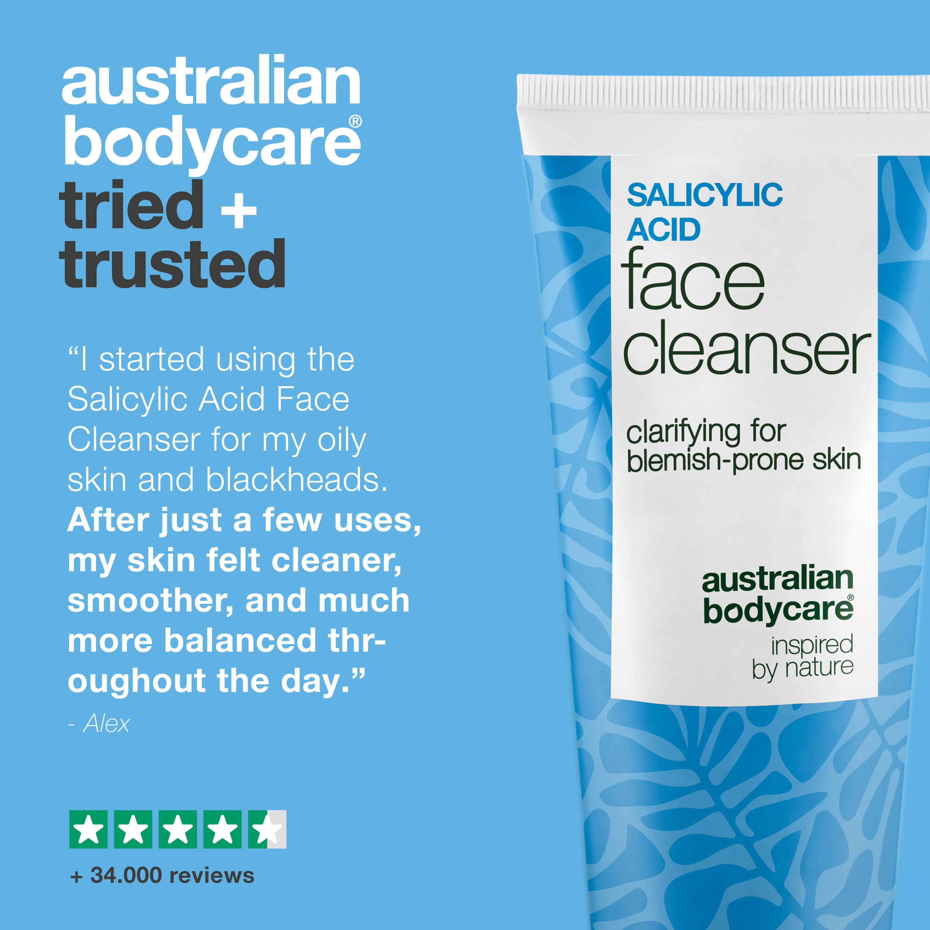 Australian Bodycare Salicylic Acid Face Wash 100 ml (obrázok 5)