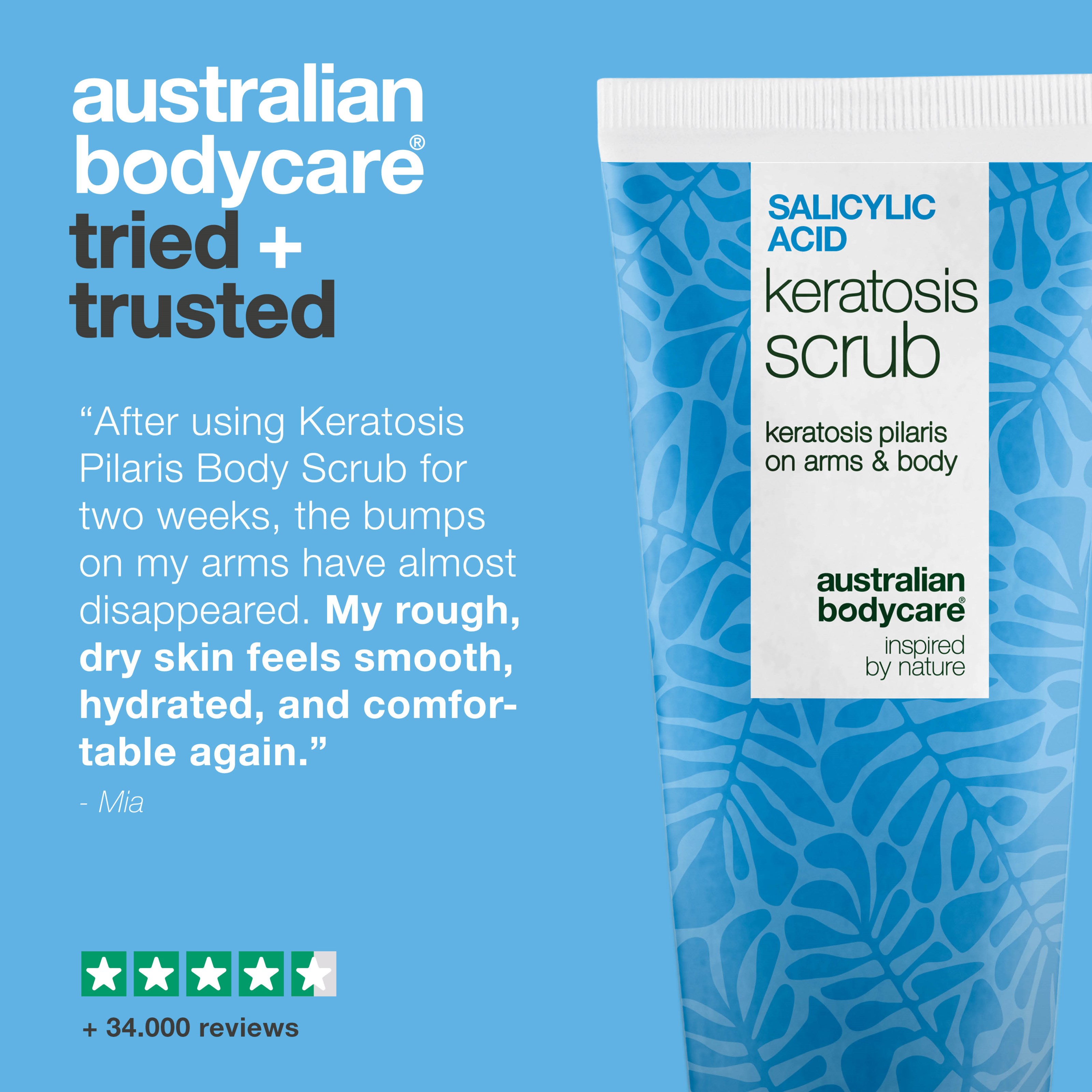 Australian Bodycare Salicylic Acid Keratosis Scrub 200 ml (obrázok 5)
